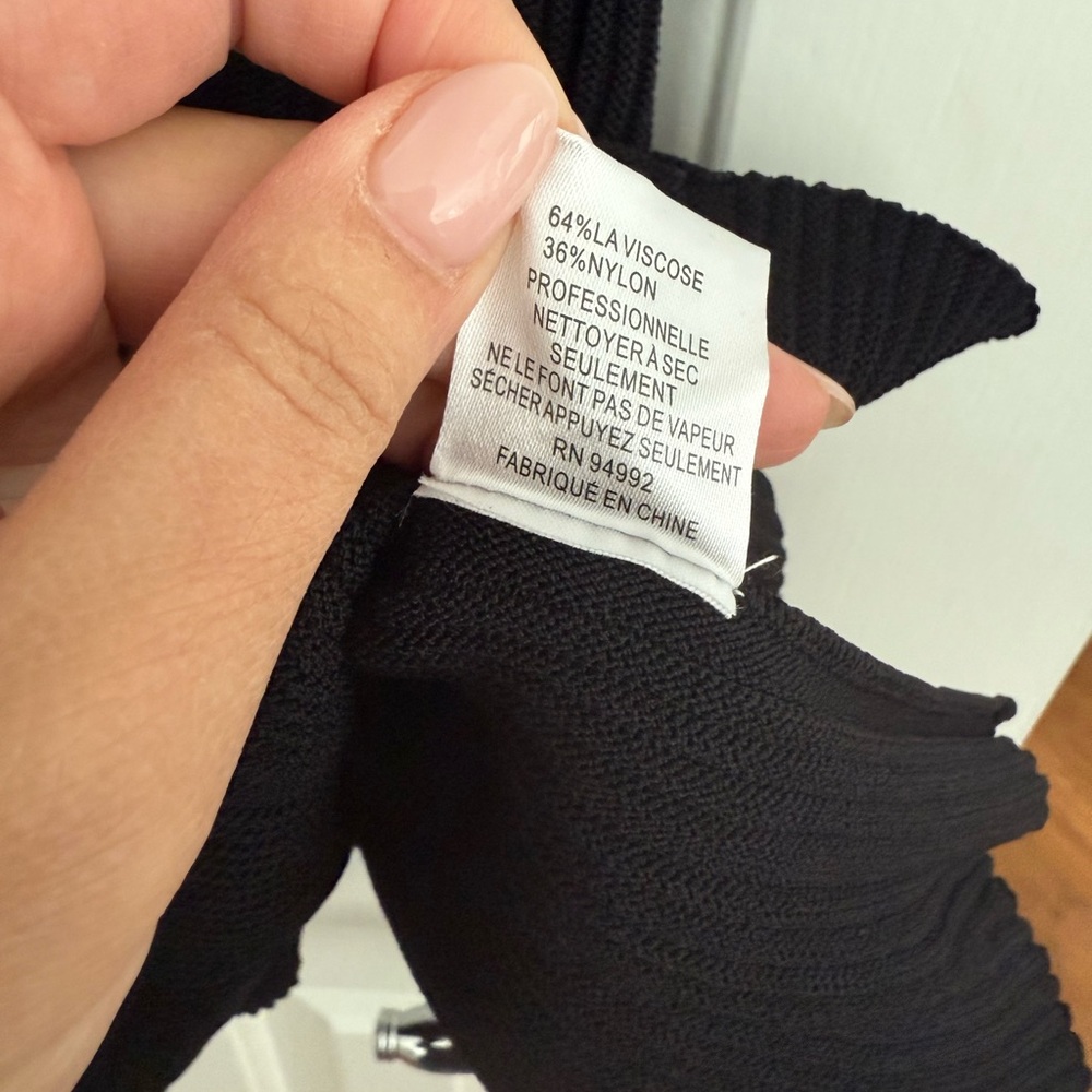 Jonathan Simkhai Knit Ribbed Ruffle Skirt - Picture 5 of 5